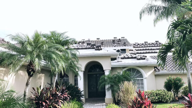 Tile Roof In Progress